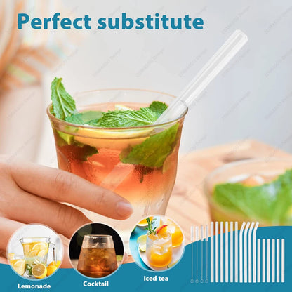 Lifetime Supply Eco Glass Straws